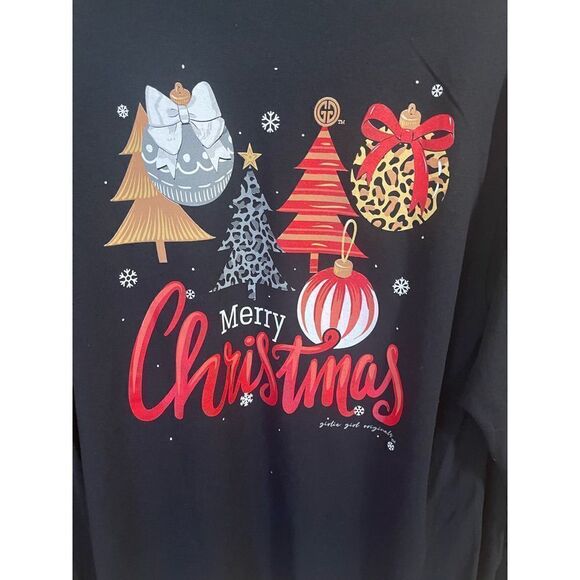 Girlie Girl Originals Christmas T-Shirt Lg - Picture 2 of 5